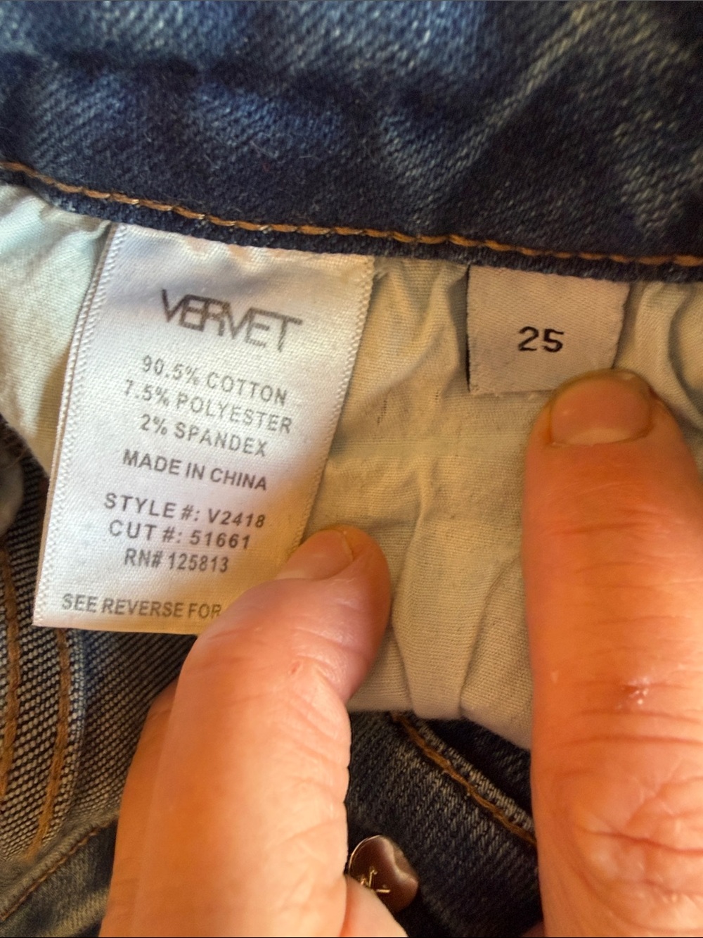 High-Rise Light Blue Cropped Straight Jeans - Picture 5 of 5